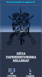 Mobile Screenshot of gotavapen.se